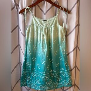 GAP Mint and Teal Casual Dress